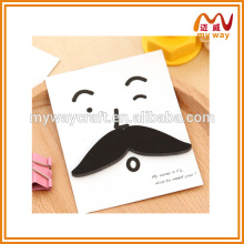 Japanese funny mustache shape note pads, sticky note series